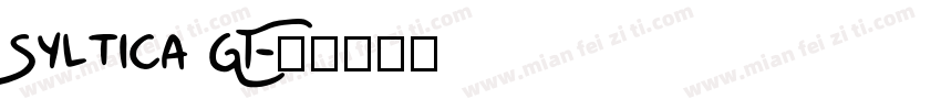 Syltica GT字体转换